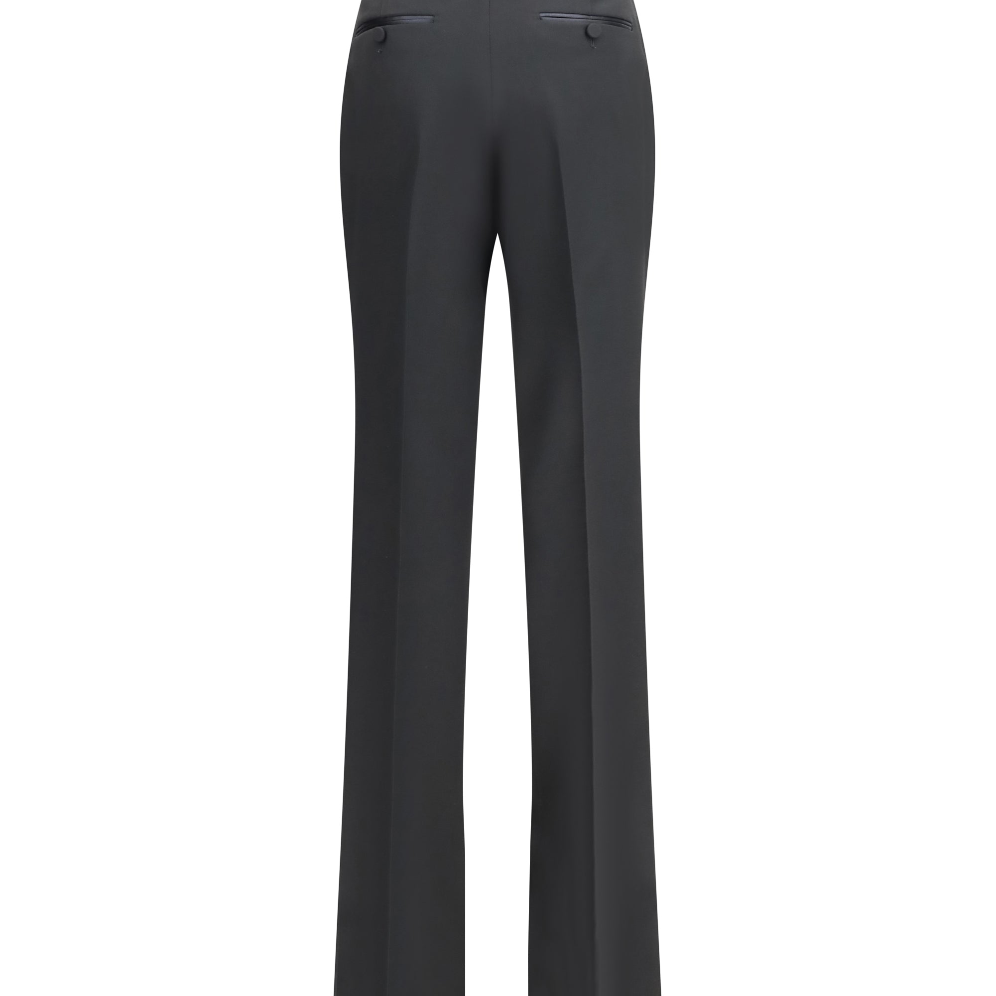 Bicolour tailored straight-leg Pants