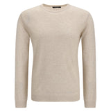 Crewneck Sweater in cashmere and linen