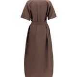Sequined shirt Dress with belt