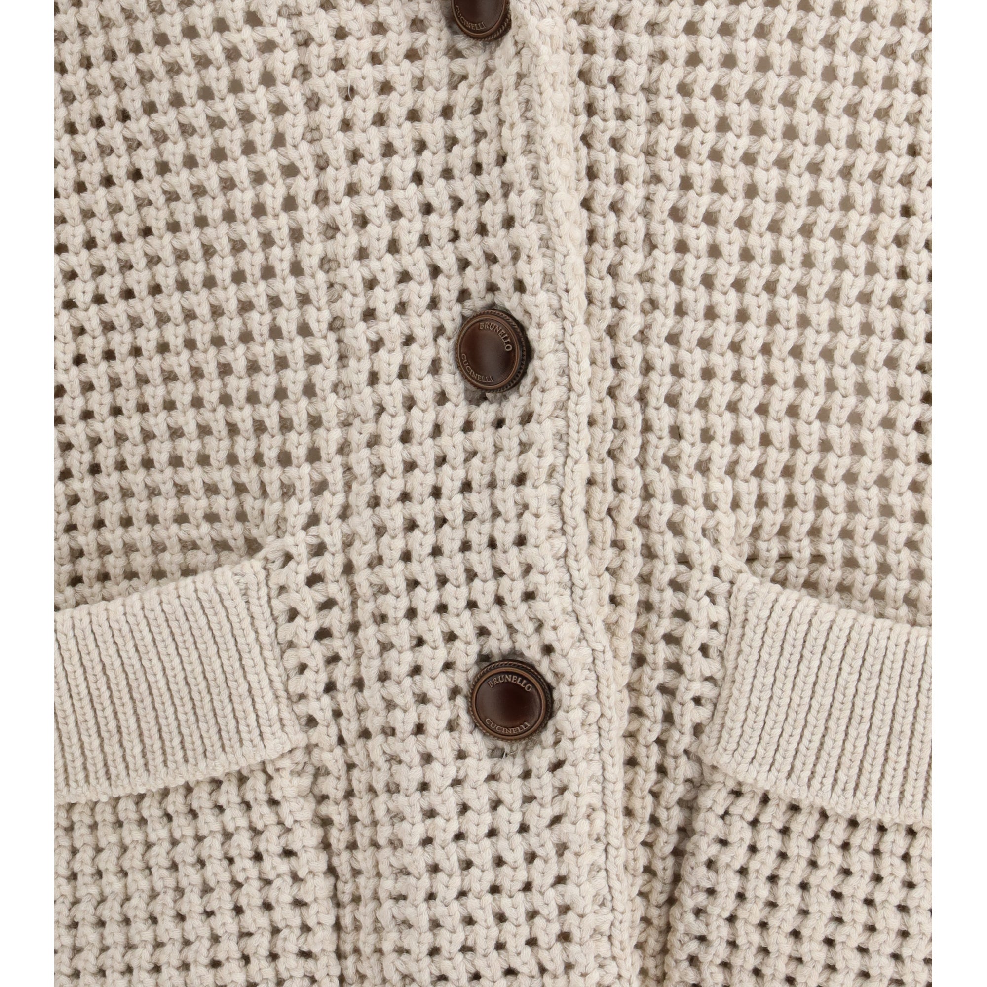 Cotton feather Cardigan