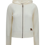 Wool hooded Cardigan