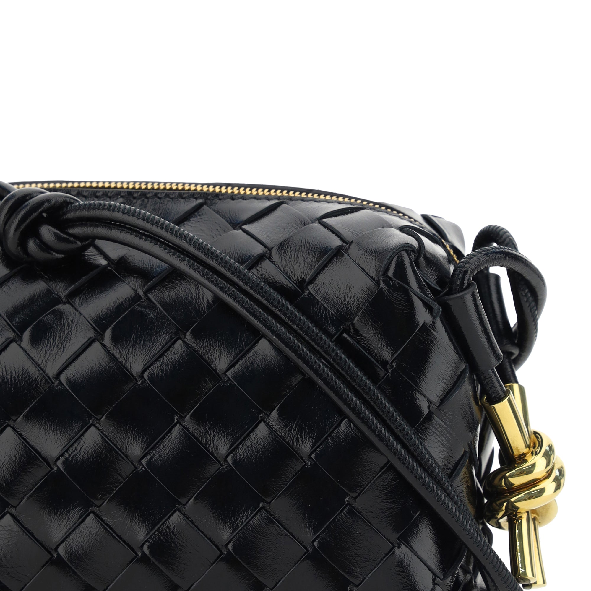 Loop leather Shoulder Bag