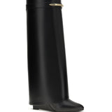Leather Shark Boots