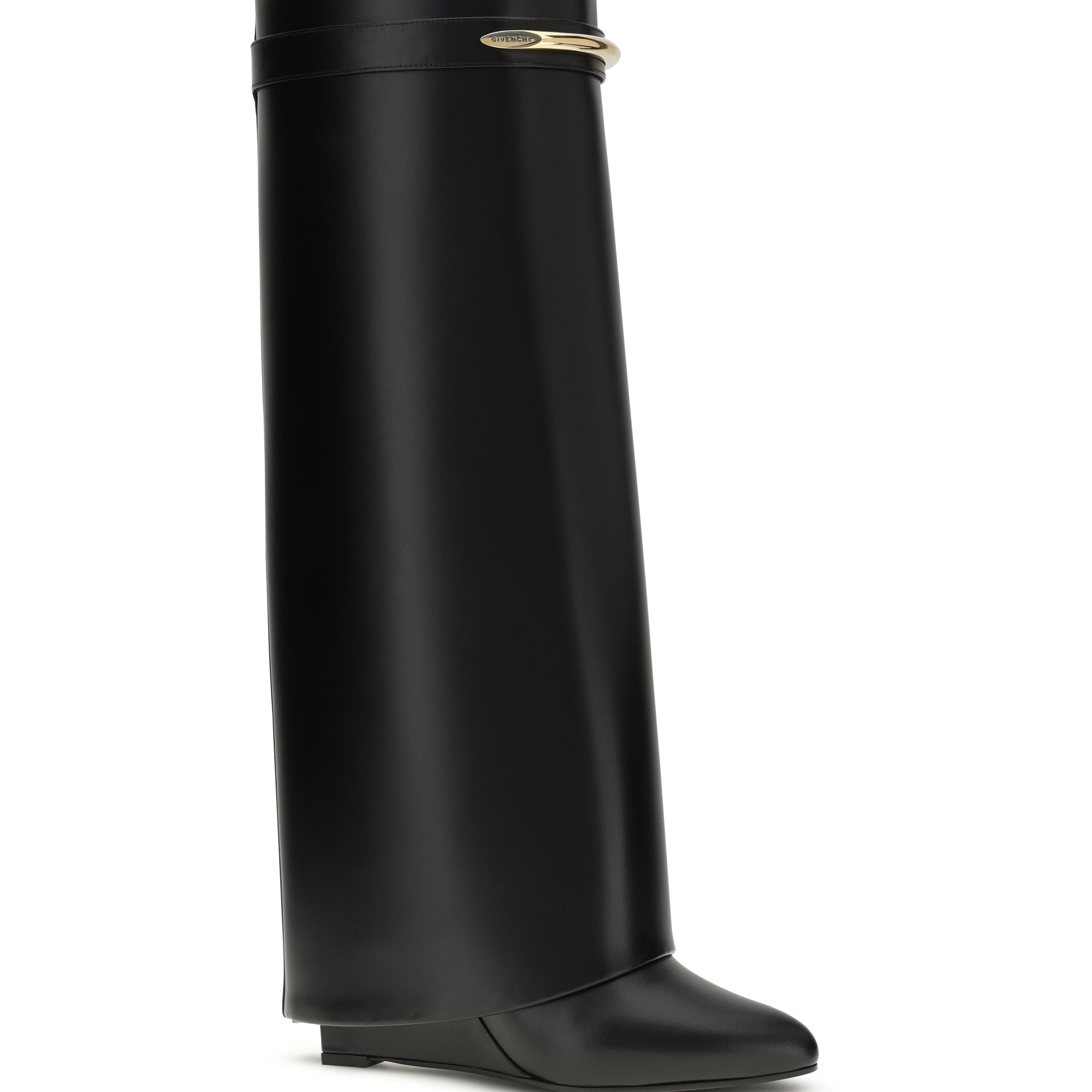 Leather Shark Boots