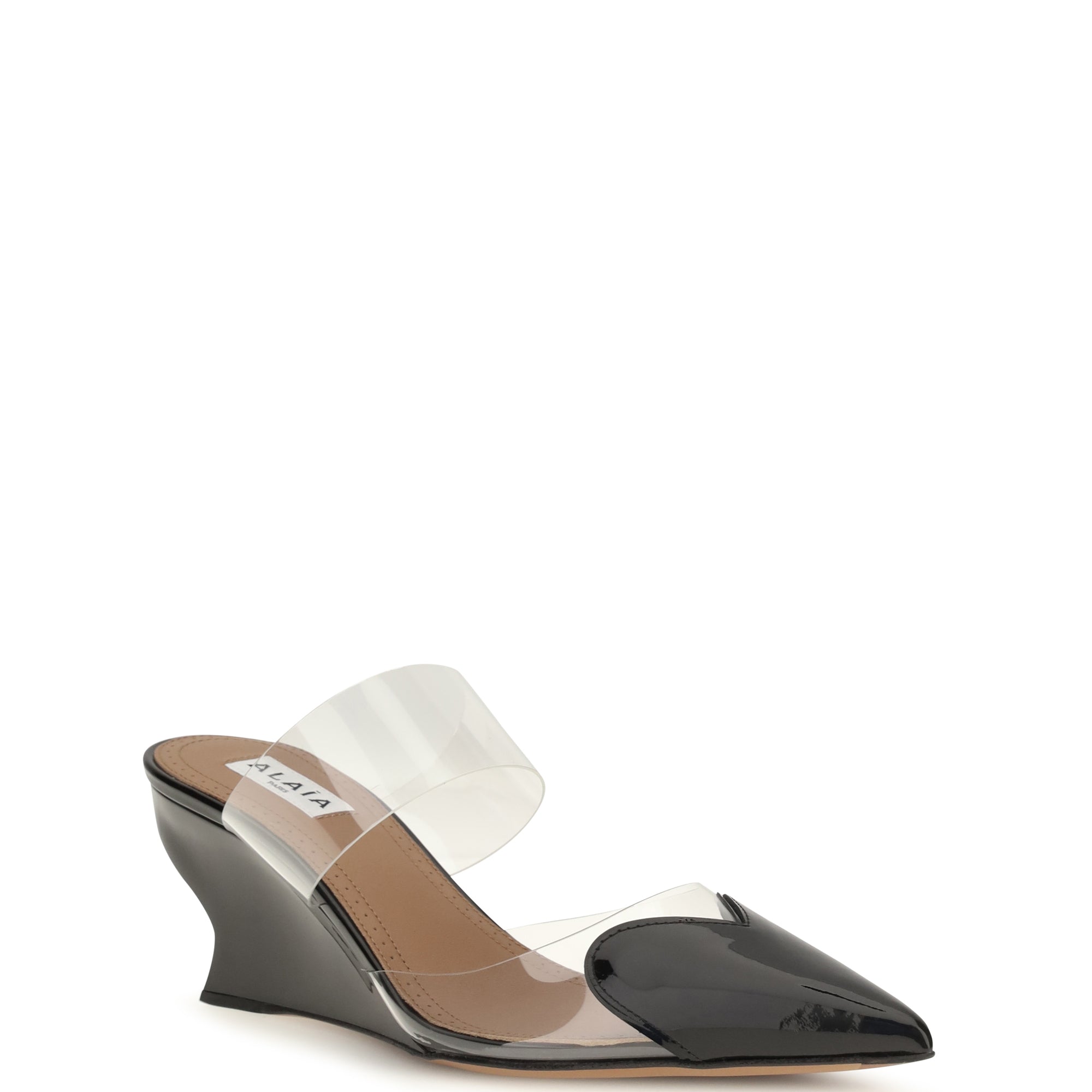 Le Coeur patent leather Mules