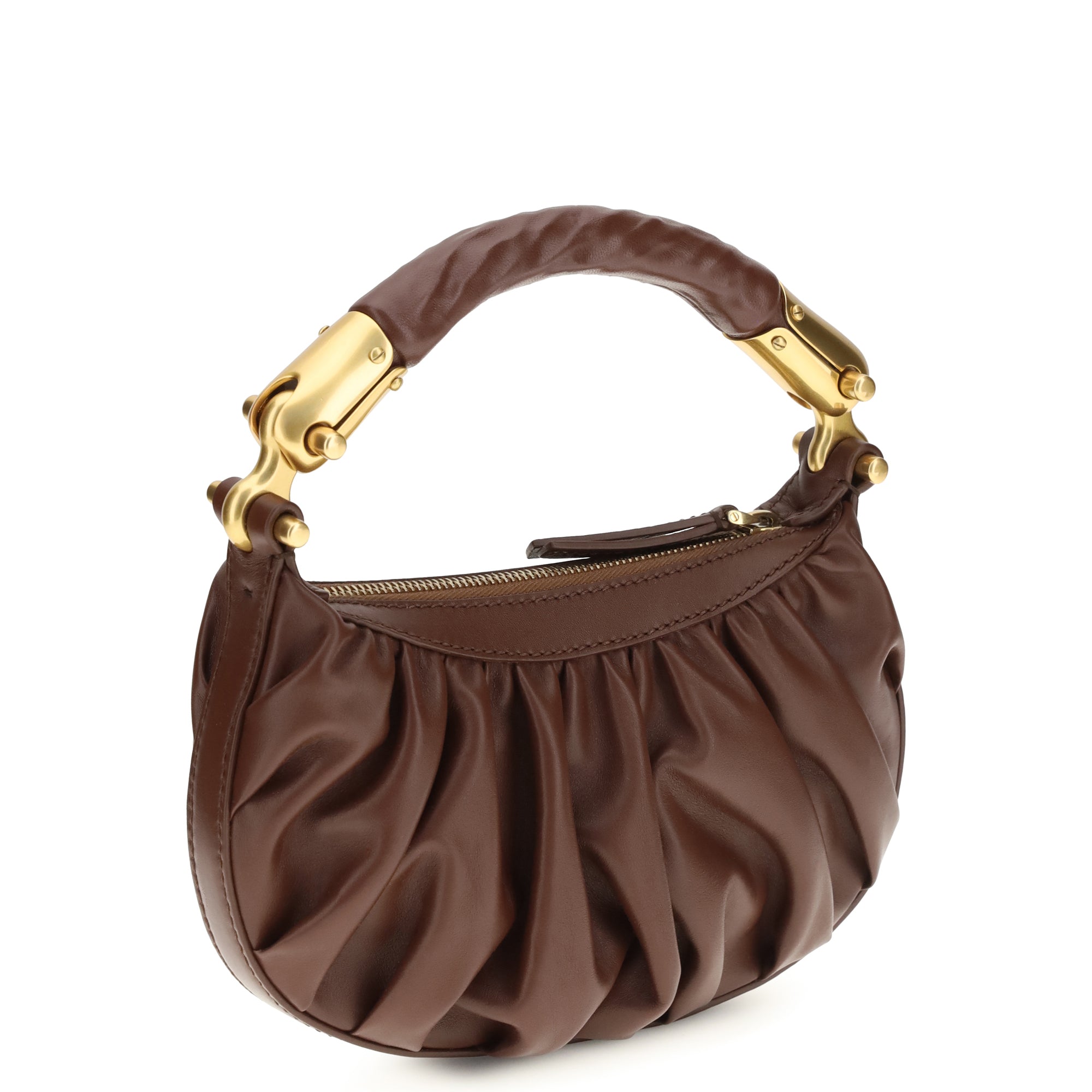 Ébène mini Bag in calfskin leather