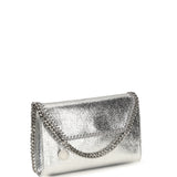 Falabella metallic fabric Shoulder Bag