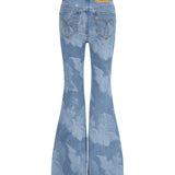 Flare skinny Angel-print Jeans