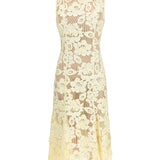 Crochet lace midi Dress