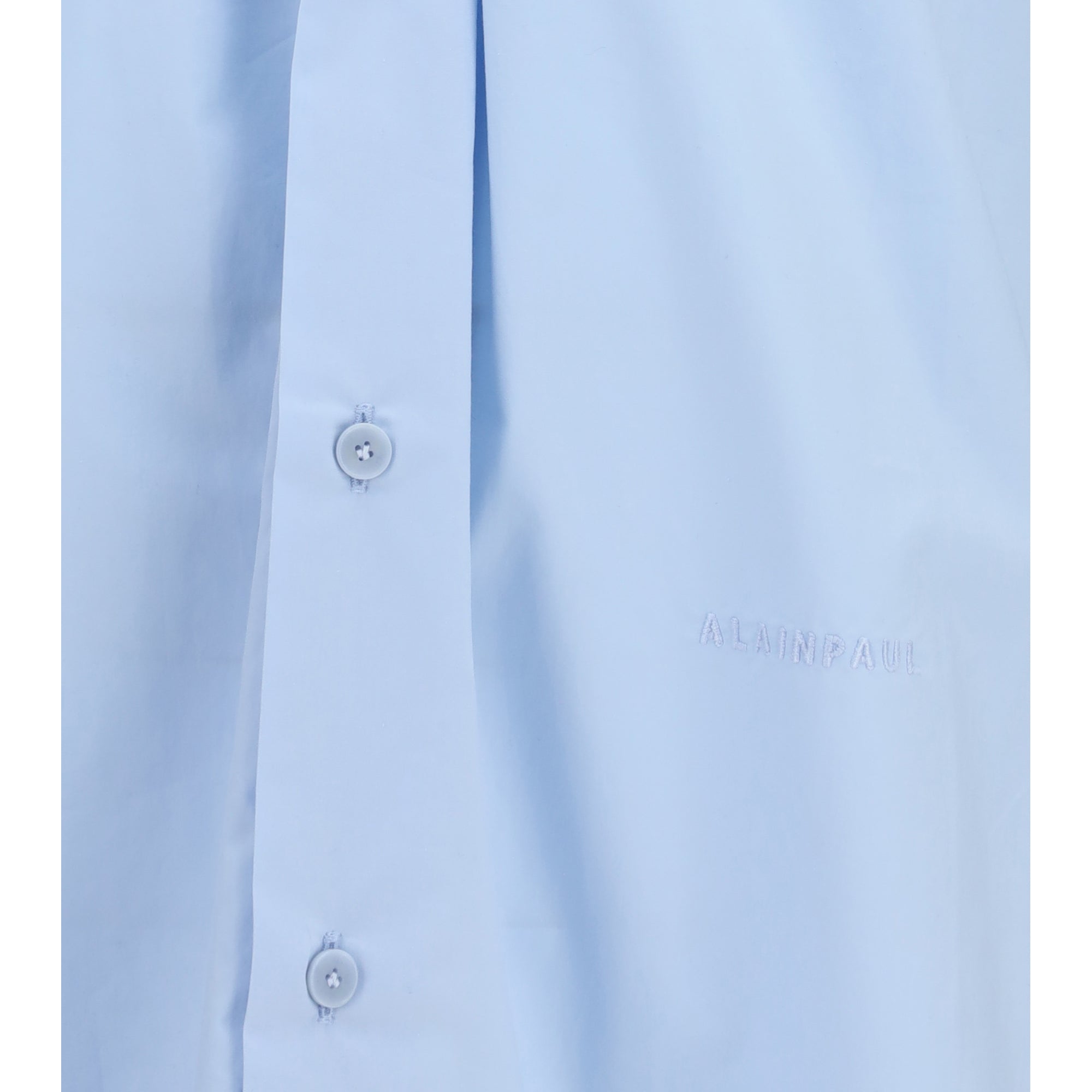 Shirt with elasticated collar