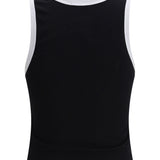 Cropped sleeveless Tank Top