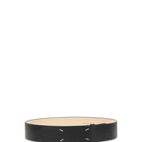 Grained Four-Stitch Belt