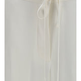 Drawstring satin Pants