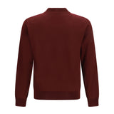 Wool Polo with VLogo embroidery