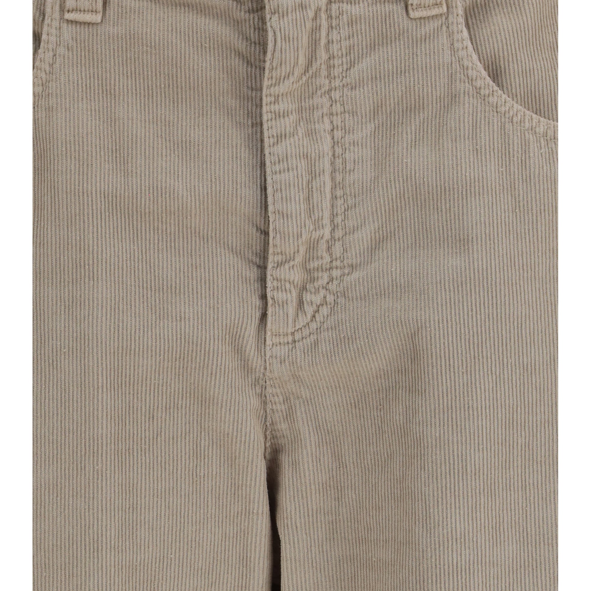 Straight-leg cotton and linen Pants