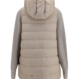 Long monili chain Puffer Jacket