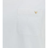 Cotton T-shirt with VGold