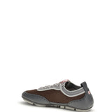 Leather and mesh Sneakers by Fendi