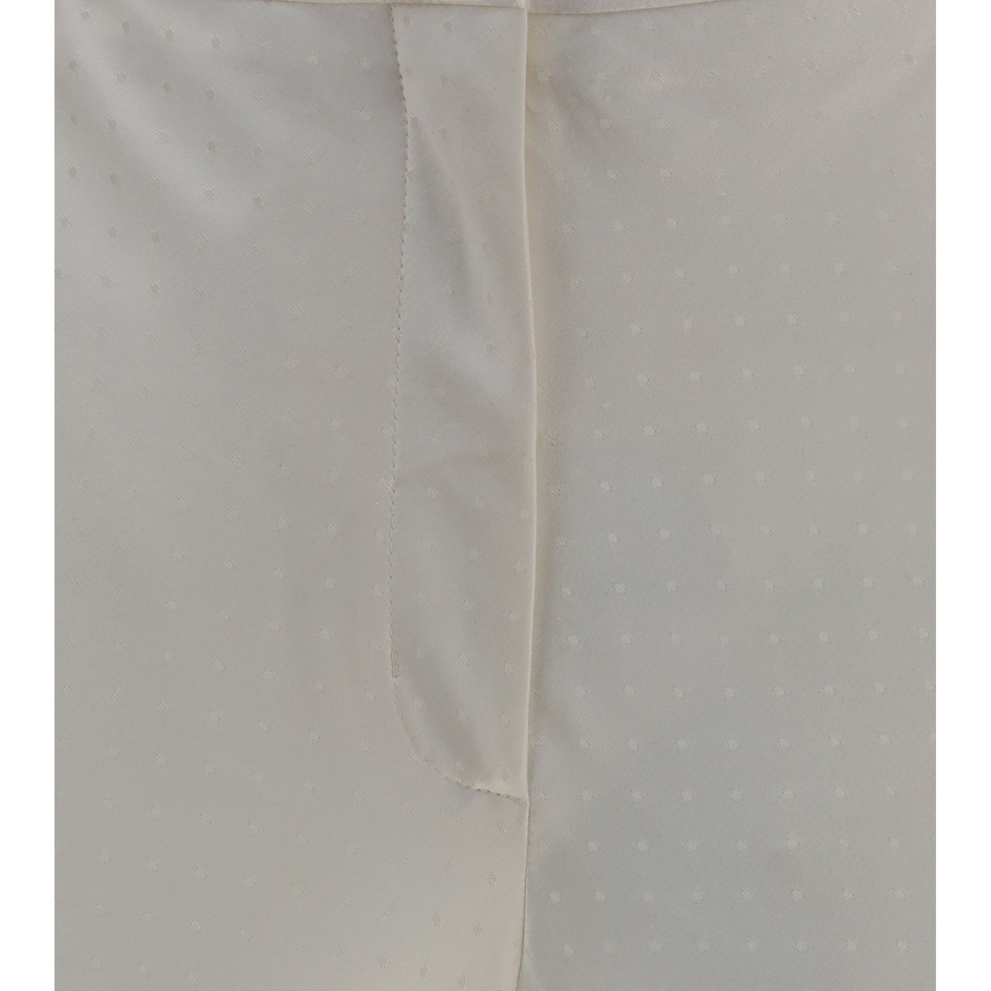 Bias-cut polka-dot Pants