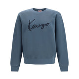 Kenzo signature embroidered cotton Sweatshirt
