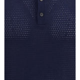 Short-sleeve knit polo Shirt
