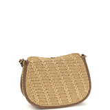 Raffia crochet Pony Shoulder Bag