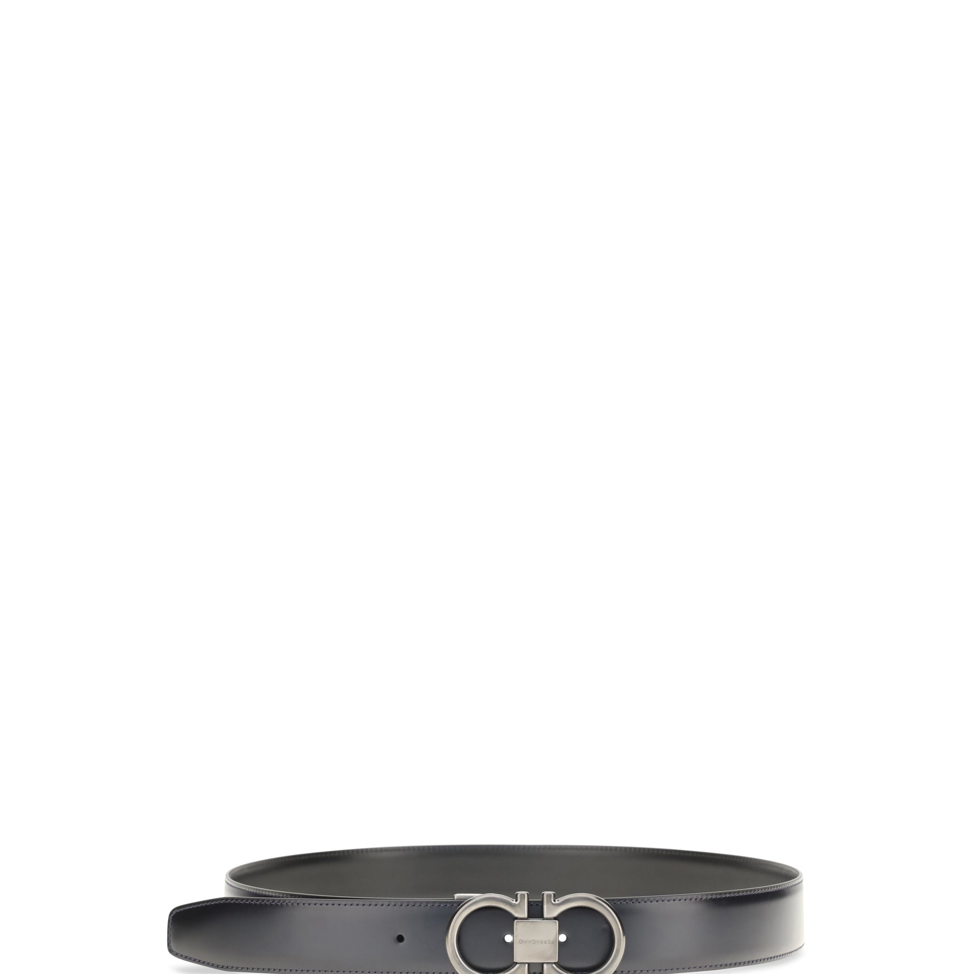 Reversible and adjustable Gancini Belt