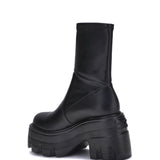 Faux leather Ankle Boots