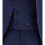 Wool Suit with double-breasted Jacket and vest