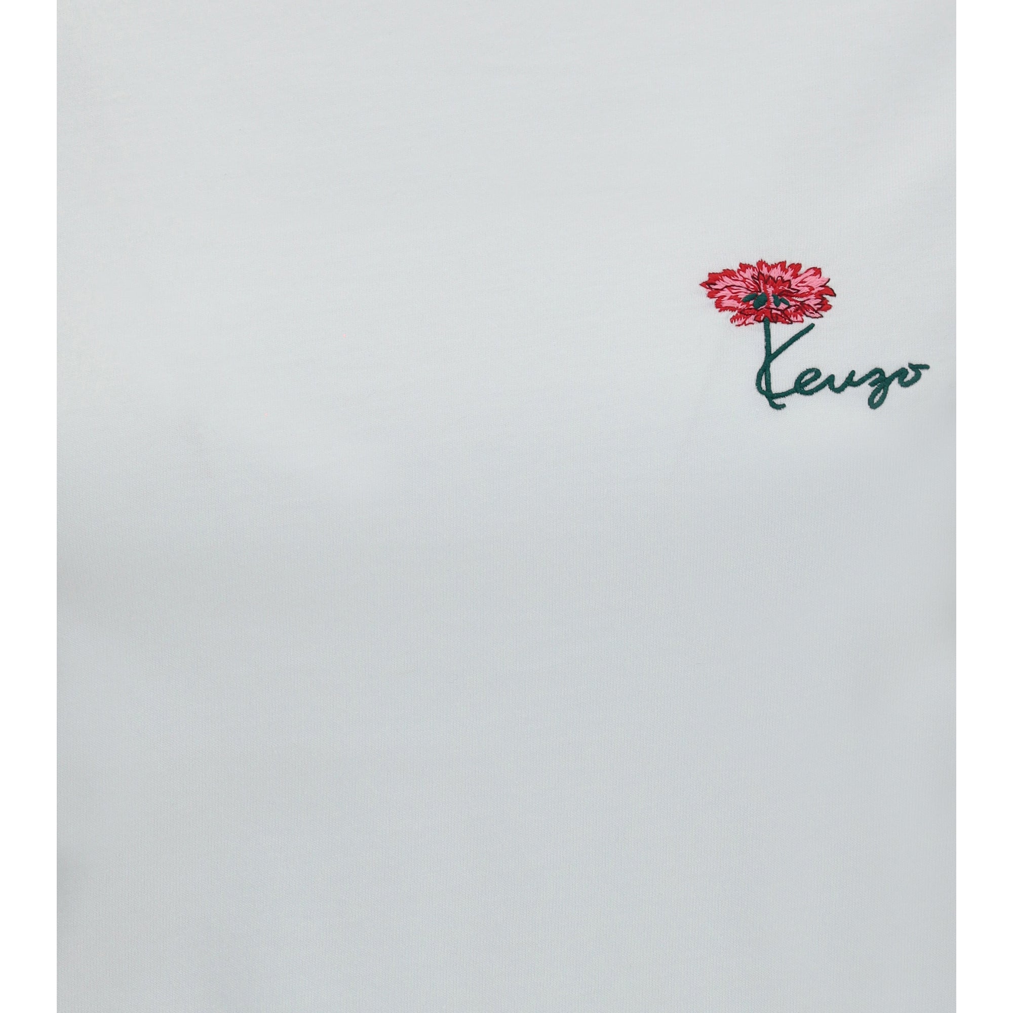 Kenzo Tulip embroidered cotton T-shirt