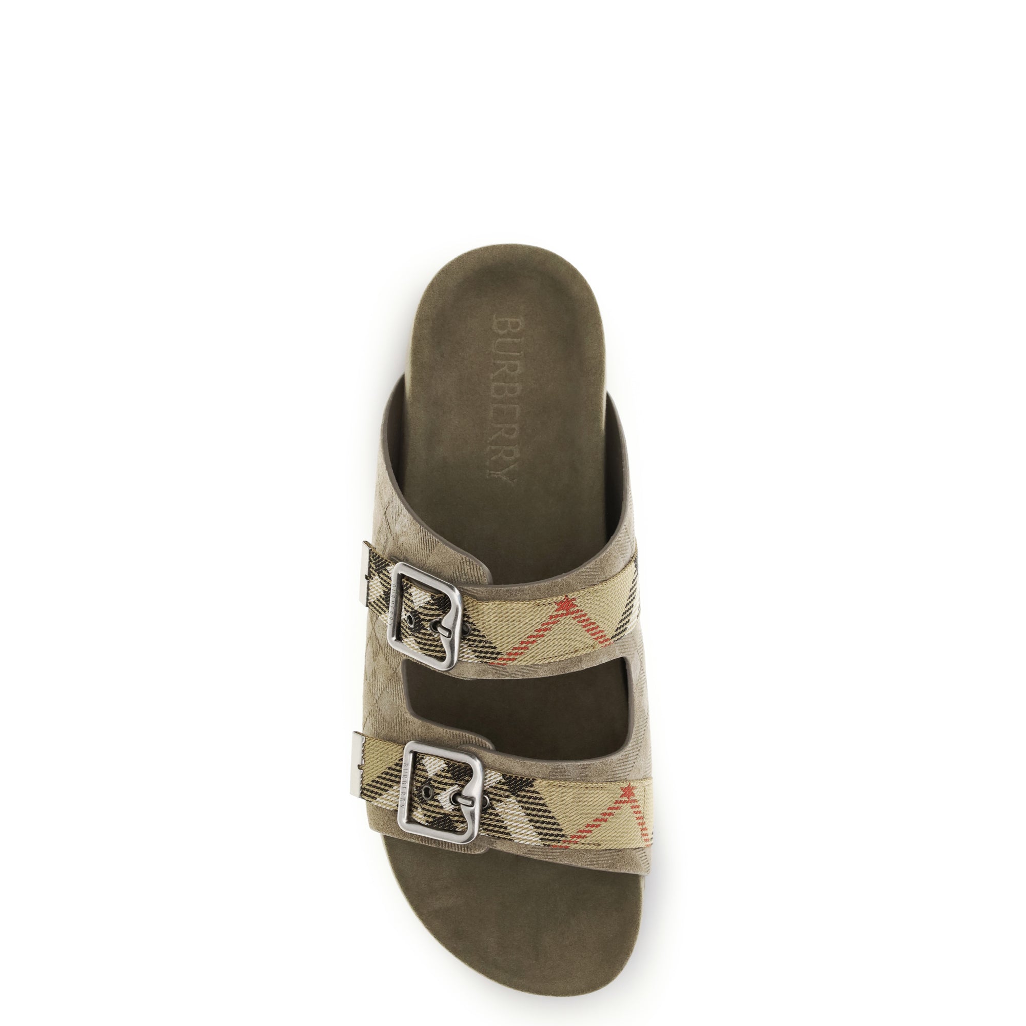 Urchin suede Check Sandals