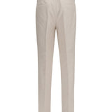 Cotton and linen tailored Pants