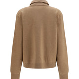 Wool and cashmere polo Sweater