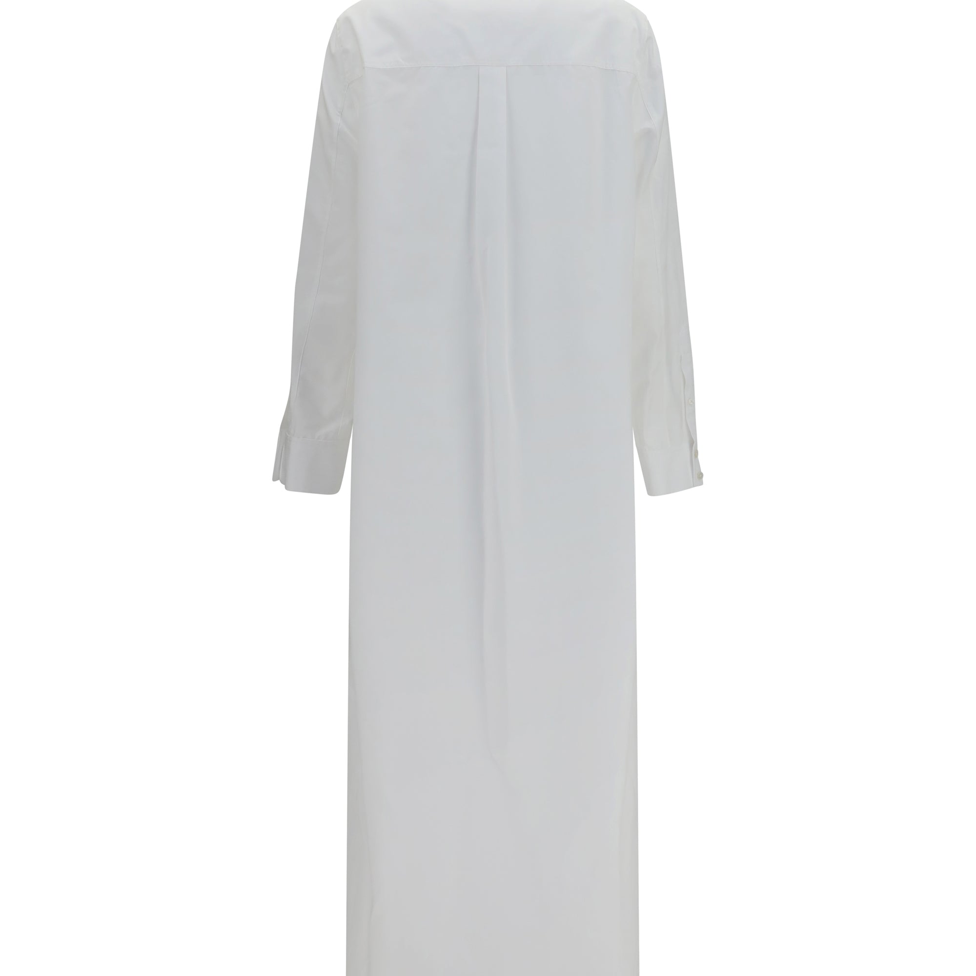 Asymmetric cotton poplin Shirt