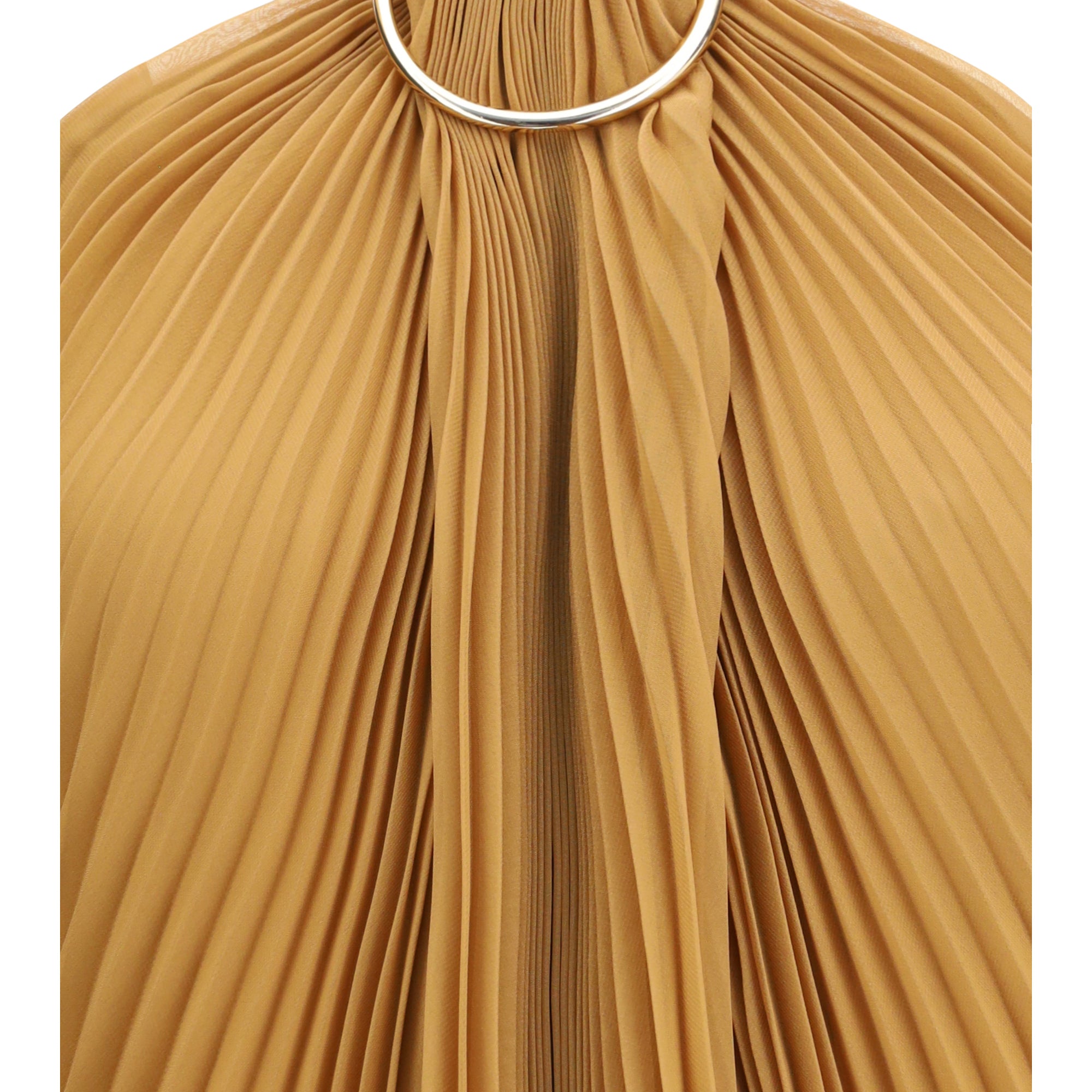 Plissé chiffon Top