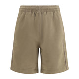 Cotton Shorts with Check trims
