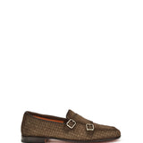Woven leather Loafers
