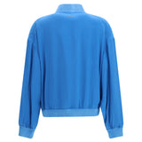 Silk zipper Jacket