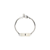 Enamel Tag Bracelet