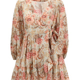 Daylight wrap mini Dress