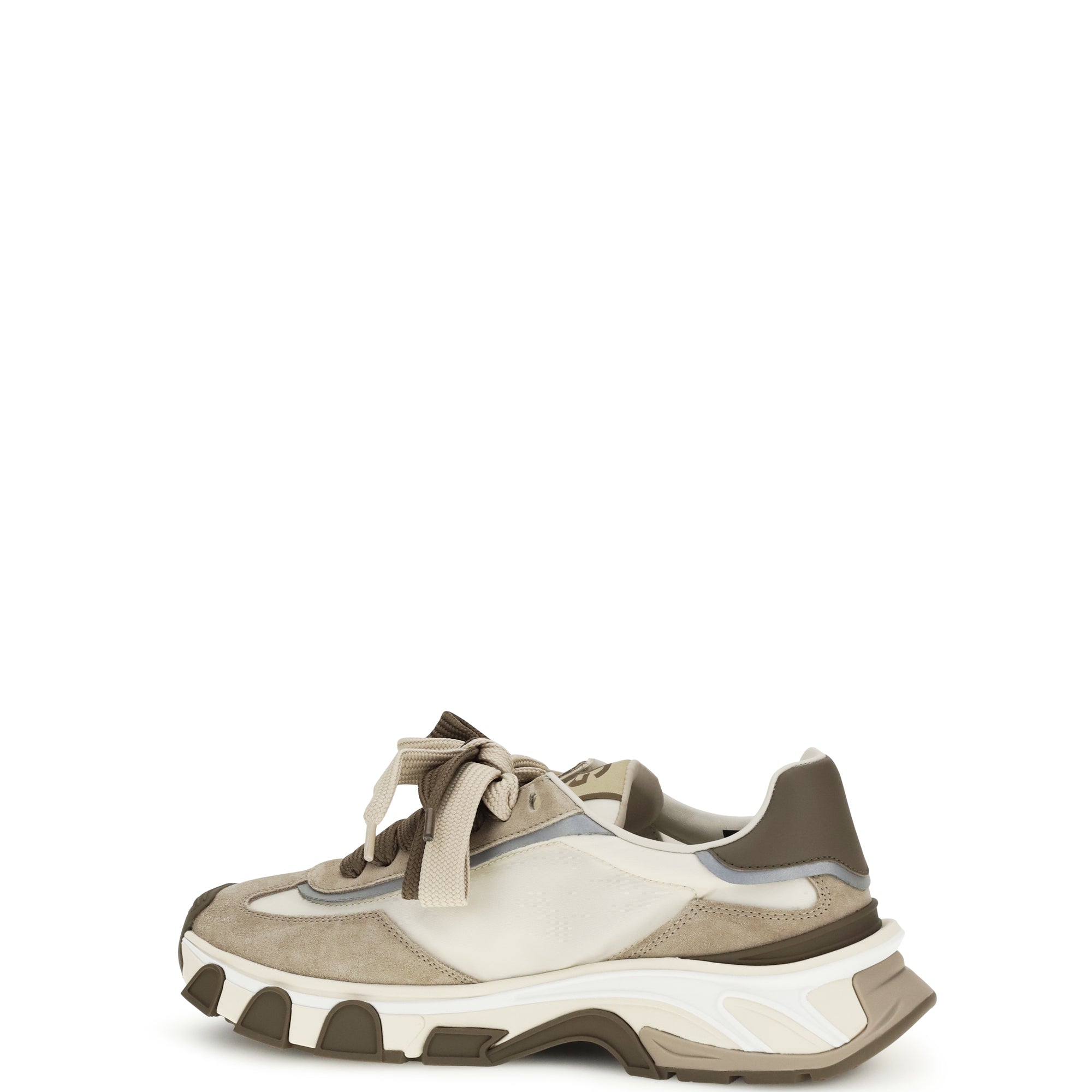 Leather and mesh Sneakers