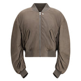 Secchia Flight Bomber in lambskin leather with padding