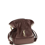 Jamie mini leather Clutch Bag