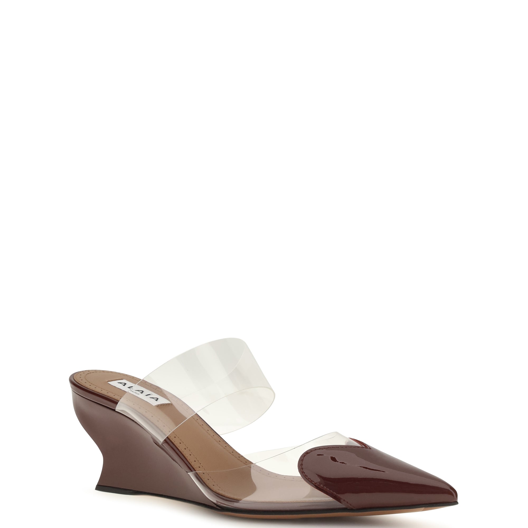 Le Coeur patent leather Mules