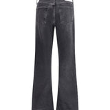 Mid-rise kick boot Jeans
