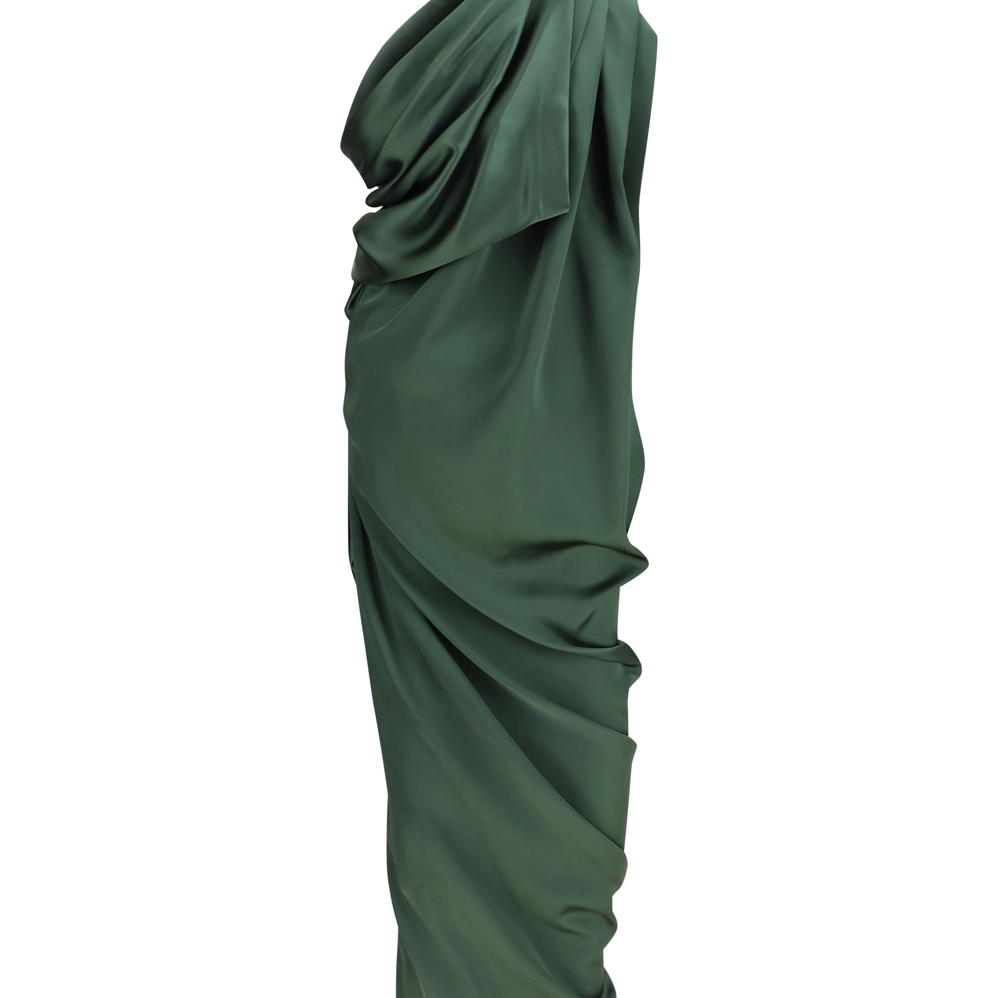 Draped midi Dress