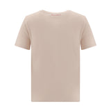 T-shirt with flowers and sequins