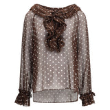 Polka-dot patterned Shirt