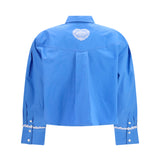 Cotton Shirt with lace details