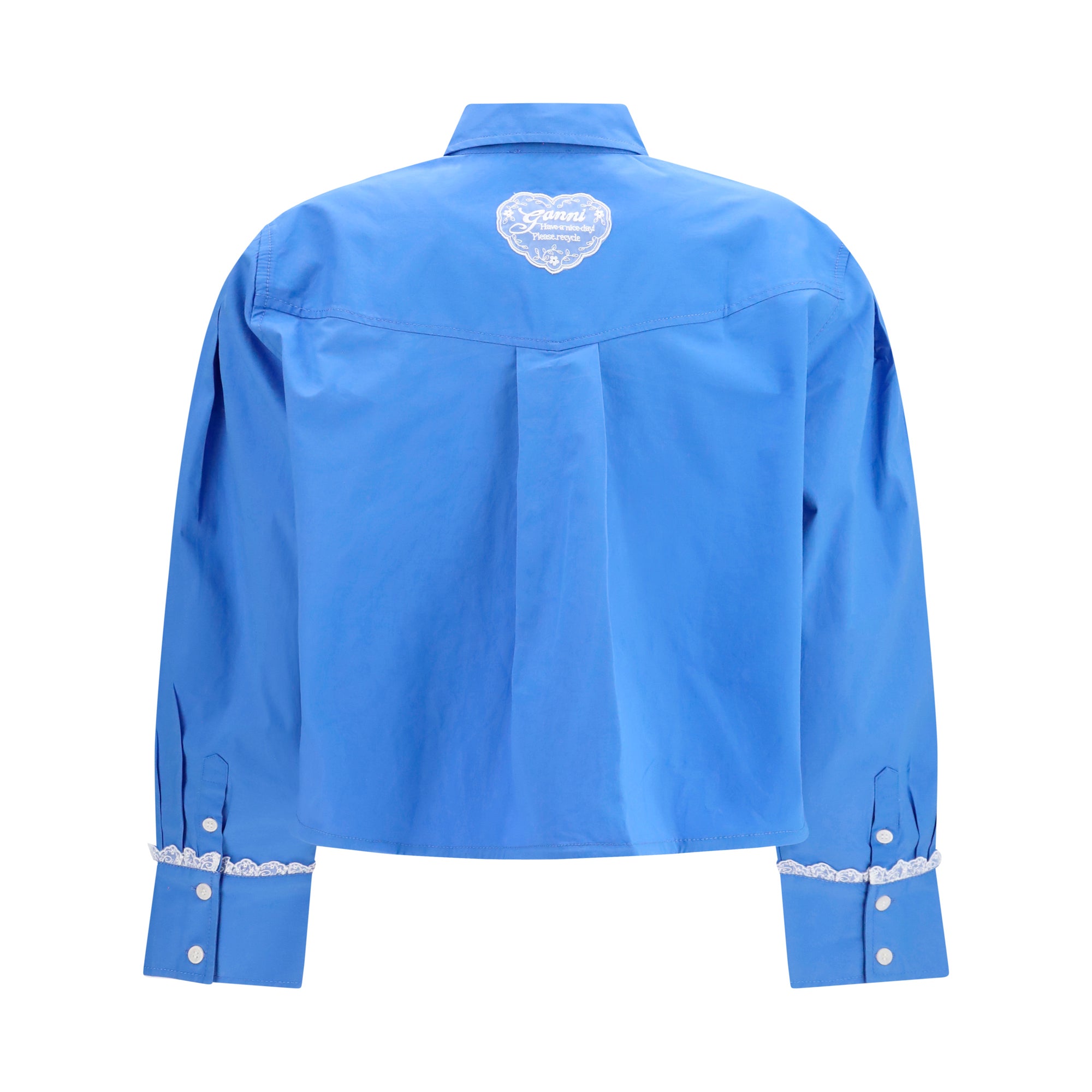 Cotton Shirt with lace details